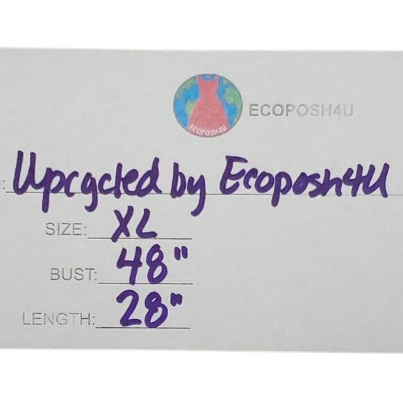 Womens Upcycled Distressed Flannel with "Vanlife" Embroidered Patch XL - Picture 8 of 8